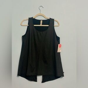 NWT_Women's Black Open Back Tank__NWT